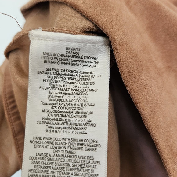 BCBGMaxazria Mariko Suede Shirt - Picture 9 of 13